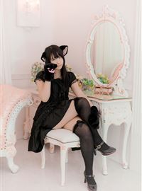[enako] [enacat black] black silk cat girl(4)